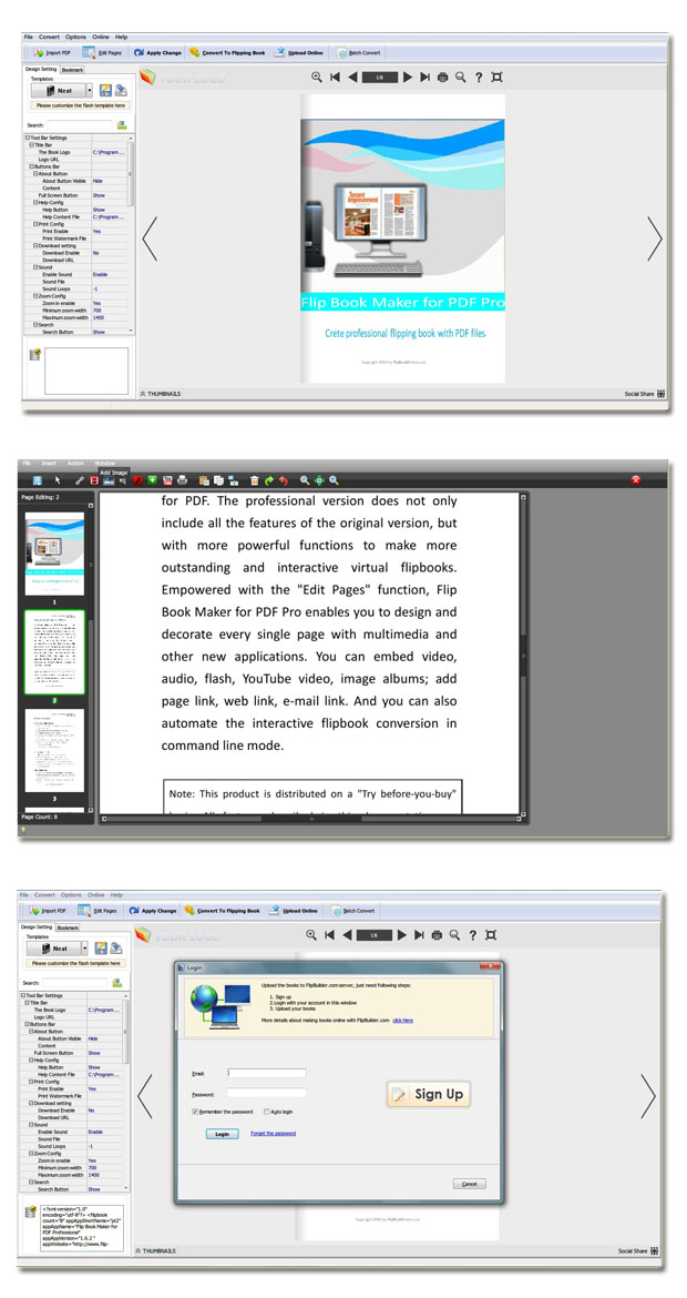 Easy PDF to FlipBook Pro 1.5 full